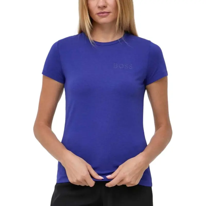 HUGO BOSS Logo Printed Crewneck T Shirt-2