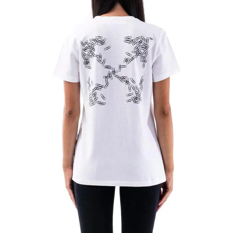 OFF WHITE T Shirt Women's White-3