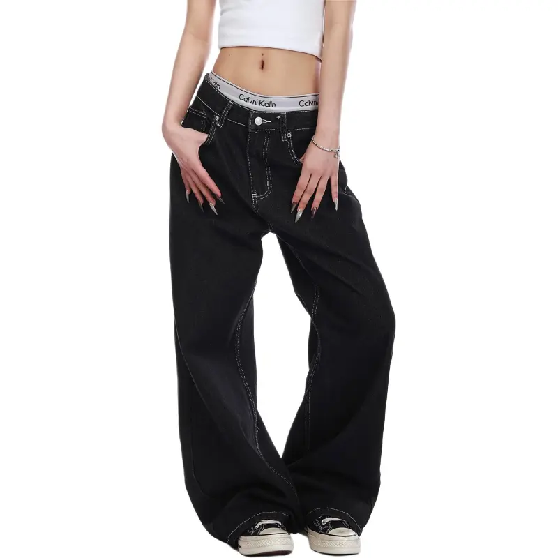 VINMUK Jeans Unisex Black-3