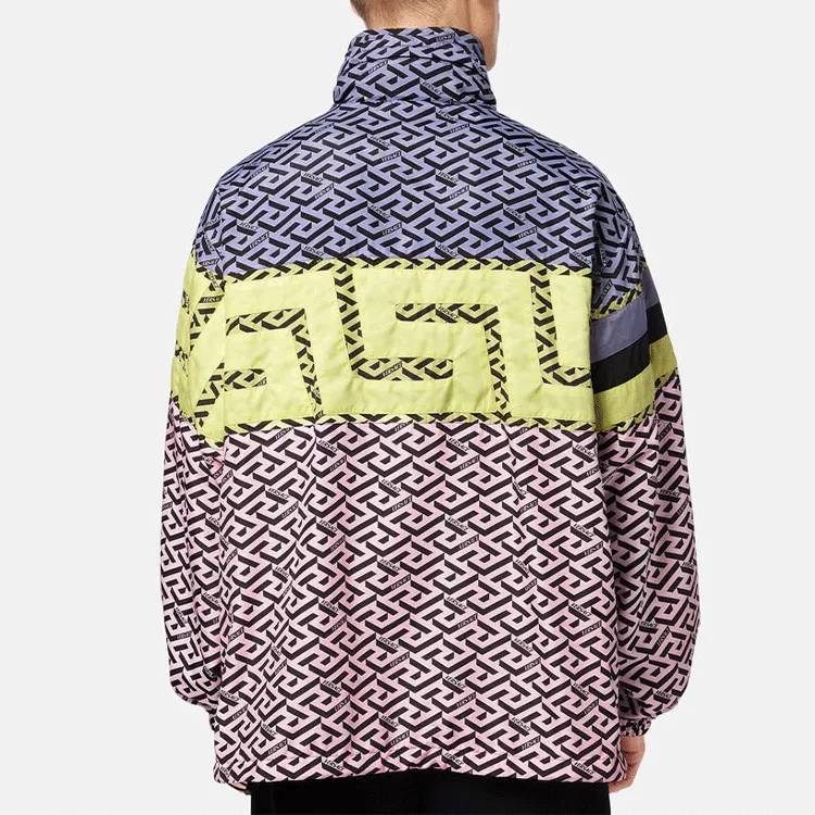 VERSACE Two Tone Mongram Windbreaker-3