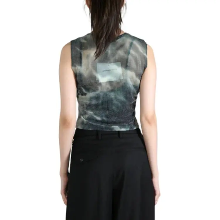 Alexander Wang Sheer Crop Top-2