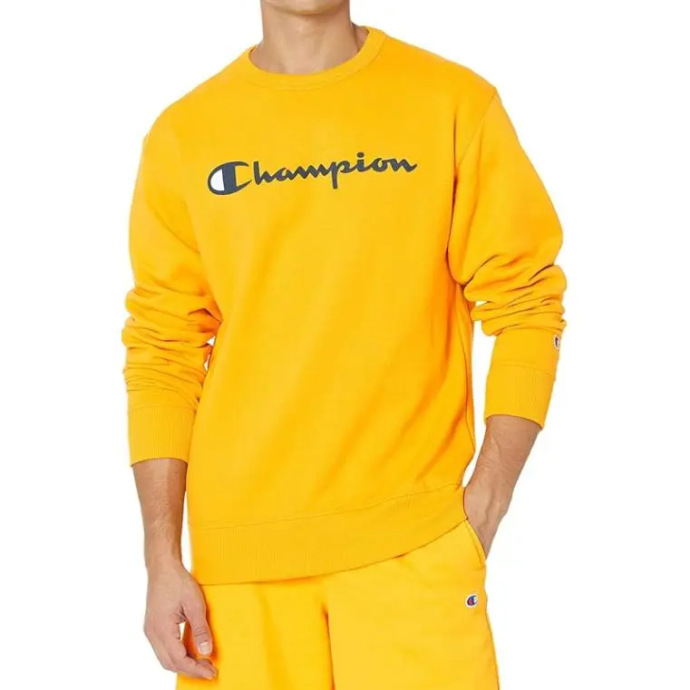 Champion Sweatshirts Men Yellow-1