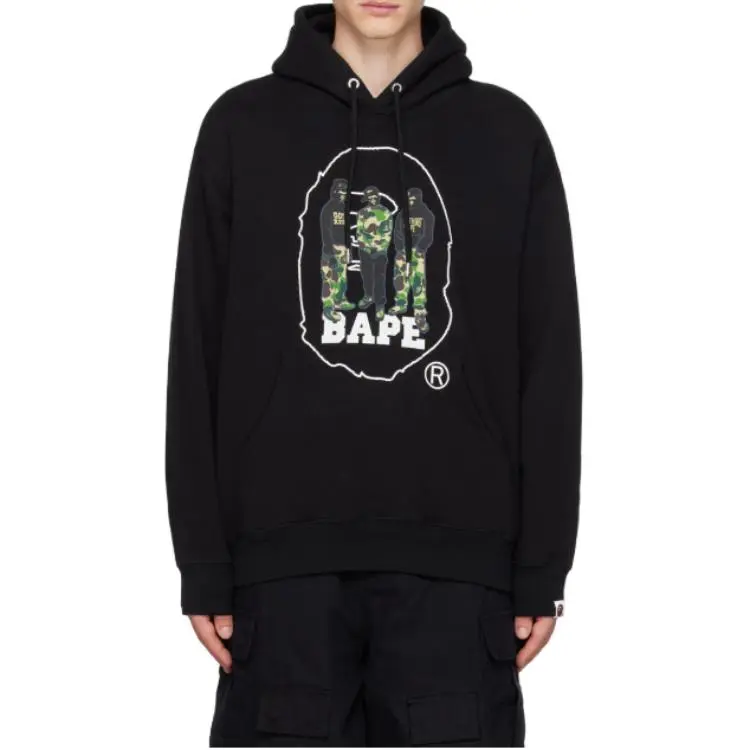 Bape Sport Graphic Pullover Hoodie-1