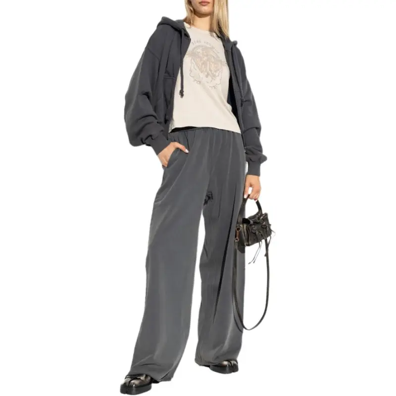 Acne Studios Casual Pants Women's Ocean Blue-2