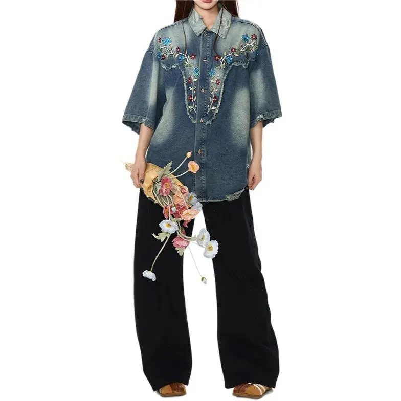 Concubine Zhu Shirts Unisex Blue-2
