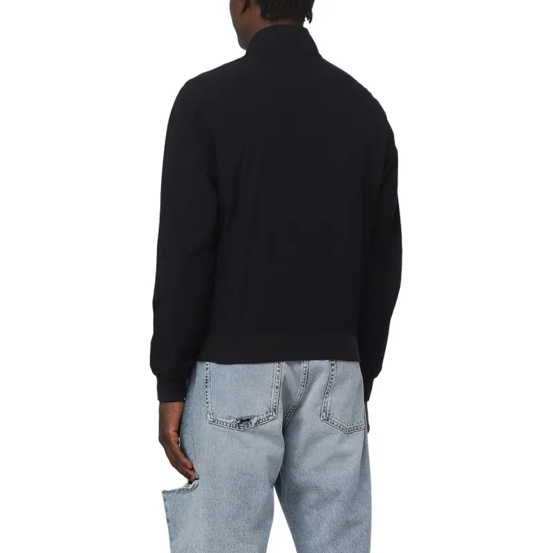 Moorer Zip-up Long Sleeved Bomber Jacket-3