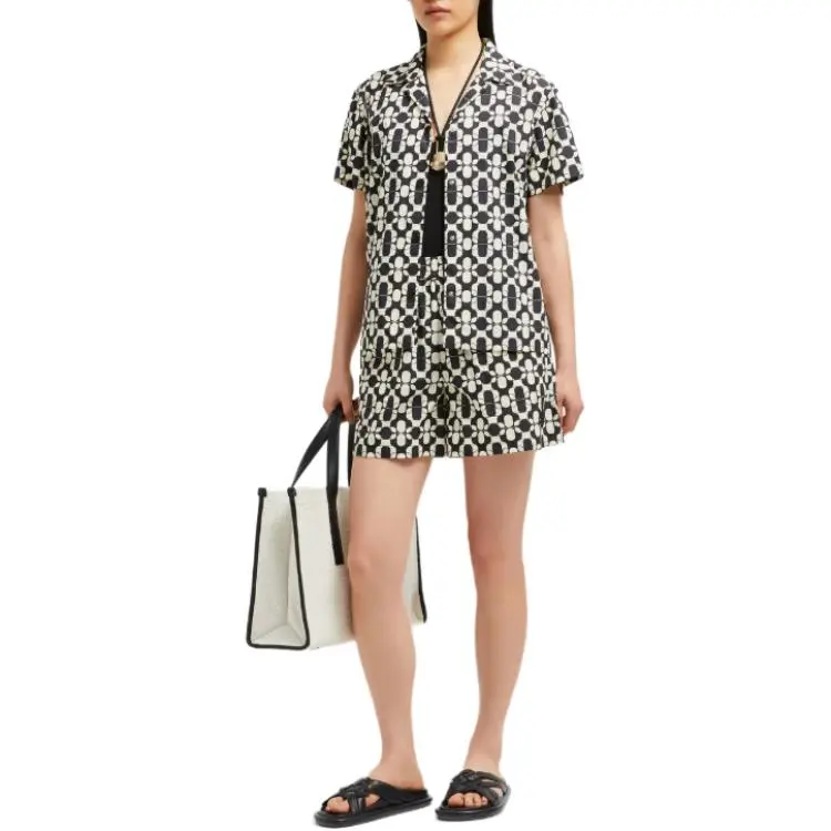 Moncler Geometric pattern Shorts-3