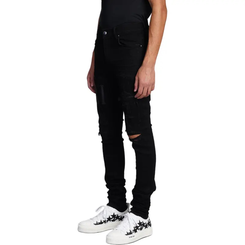 AMIRI Leather Core Logo Jean-2