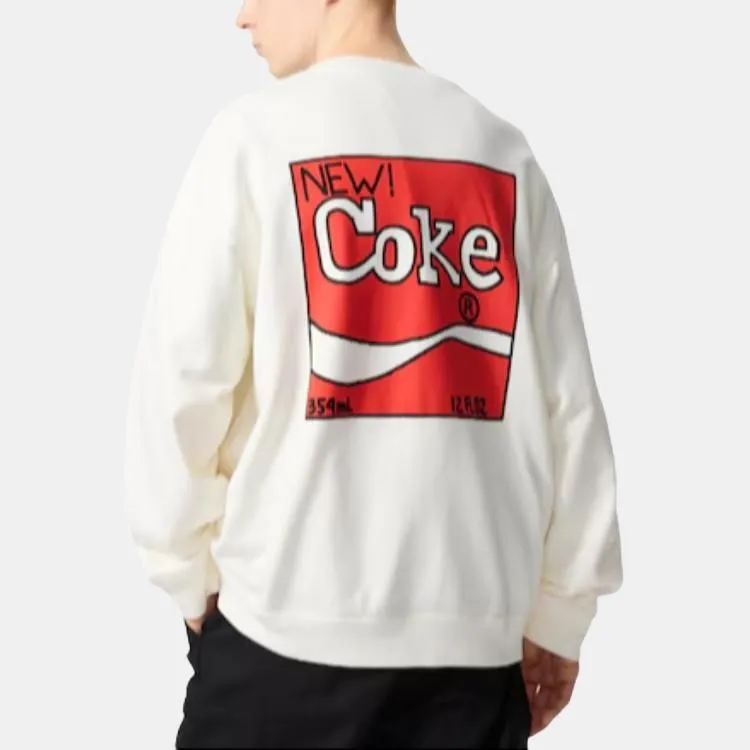 Coca cola X Keith Haring X UNIQLO Keith Haring X Coca Cola Collaboration Sweatshirts Unisex White-2