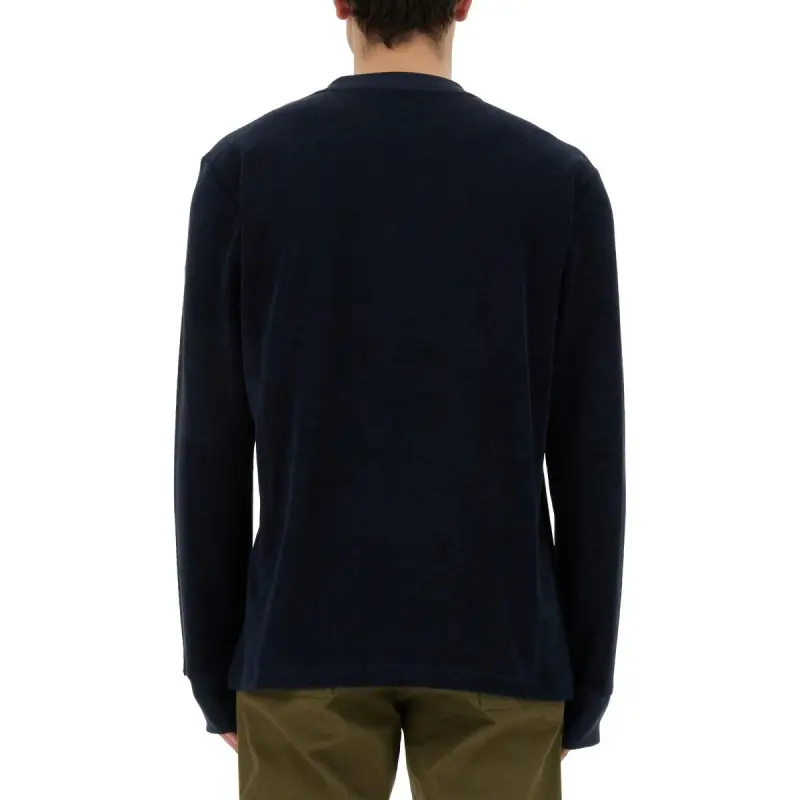 Moncler Logo Patch Crew Neck Sweatshirt-3