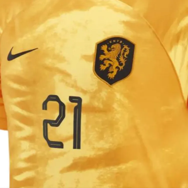 Nike Soccer Jerseys Men Orange-2