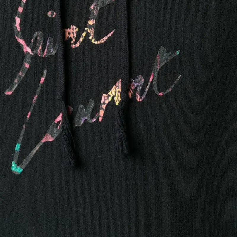 SAINT LAURENT SS23 Sweatshirt Men's Black-9