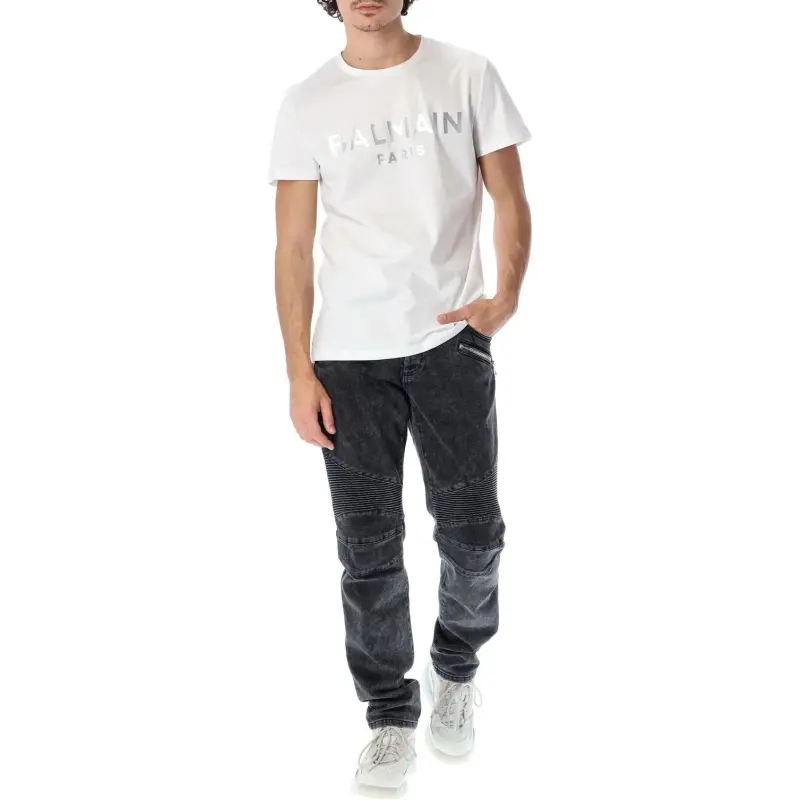 BALMAIN Foil T Shirt-5