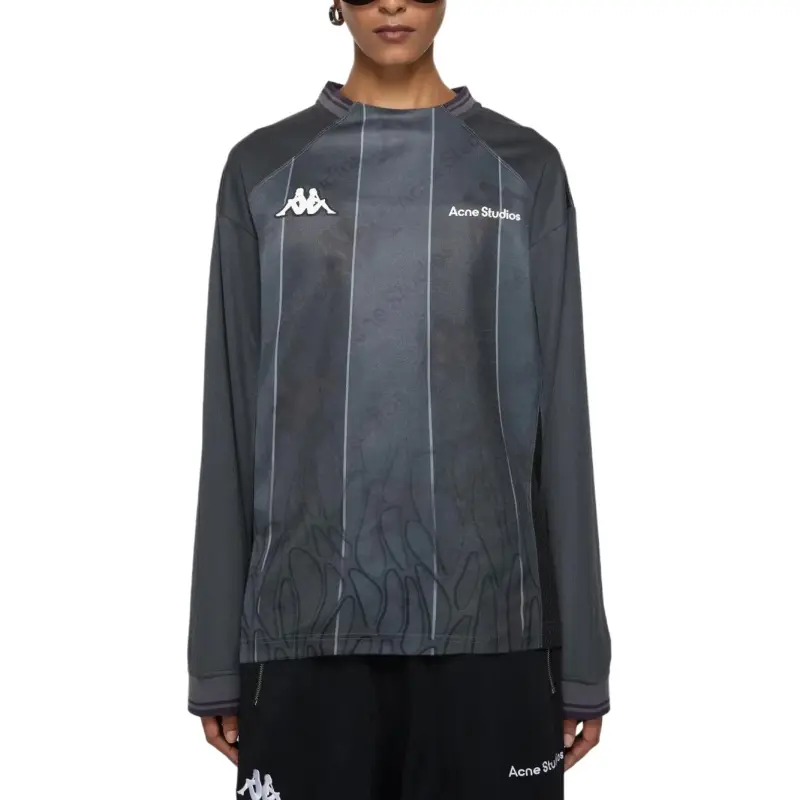 Acne Studios X Kappa Logo Long Sleeve T shirt-2