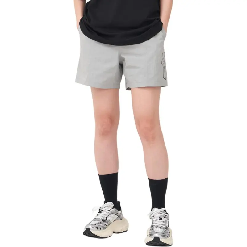 MLB New York Yankees Casual Shorts Unisex Light Gray-1