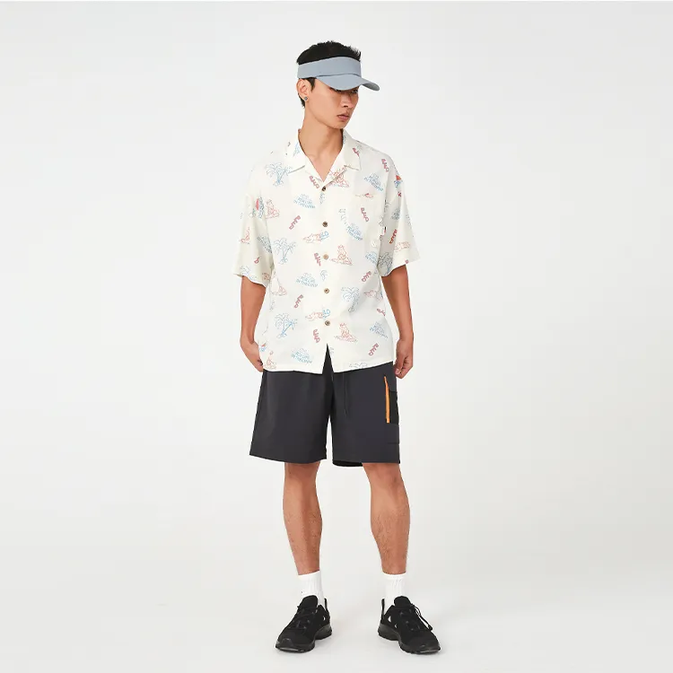 Penfield SS23 Mountain Outdoor Environmental Protection Series Shirt Unisex Ecru-1