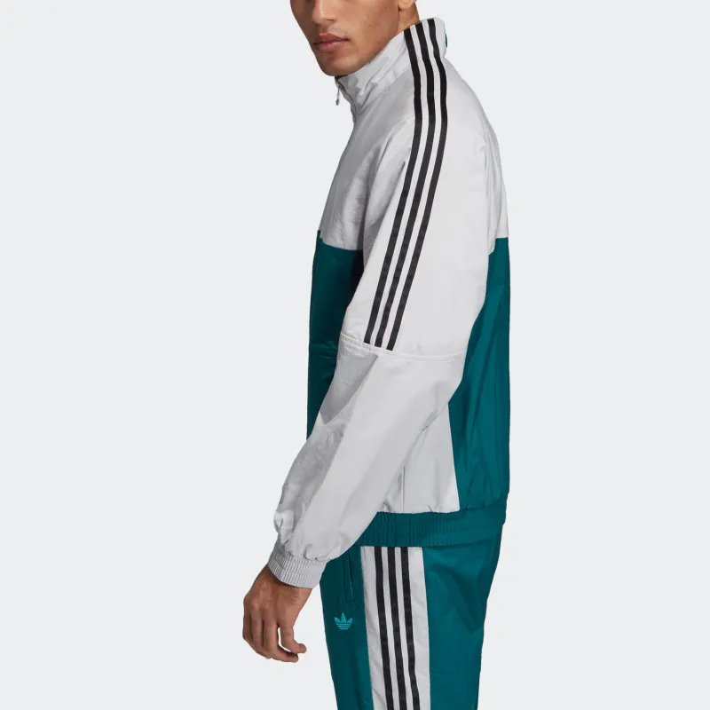 Adidas Originals Top Sweatshirt Men's Gray Green-5