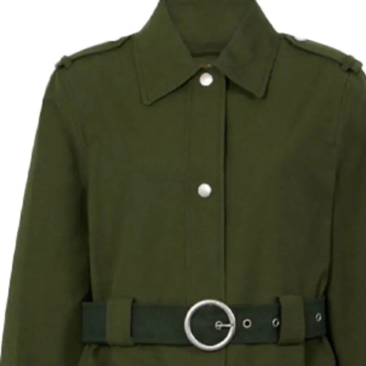 COACH Jackets Women's Army Green-4