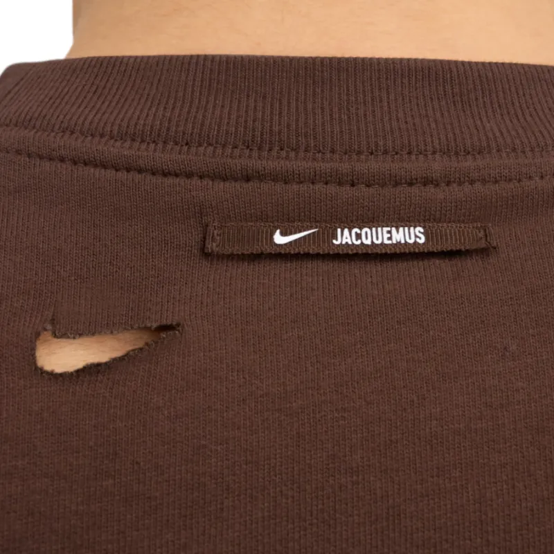 Nike x Jacquemus SS24 T Shirt Asia Version Unisex Cocoa Brown-3