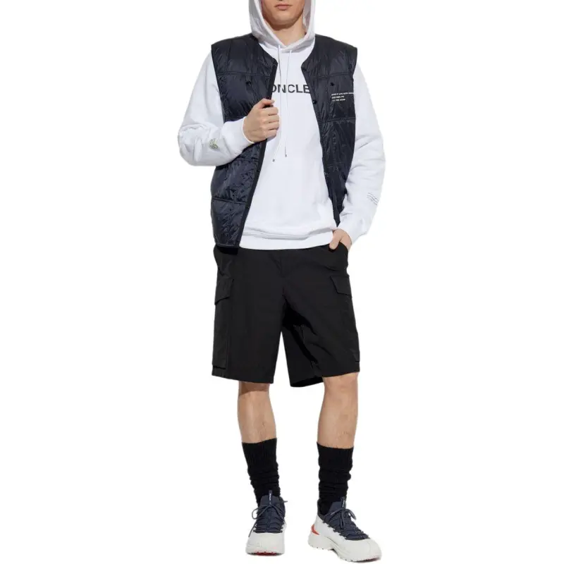 Moncler Logo Patch Cargo Shorts-2