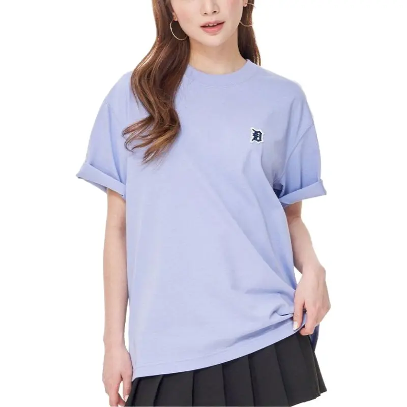MLB SS23 T Shirt Unisex Light Purple-3