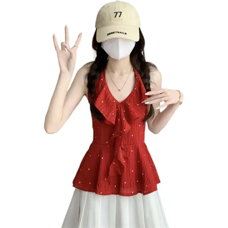 Mu Xiao Xin Camisoles Women's-5