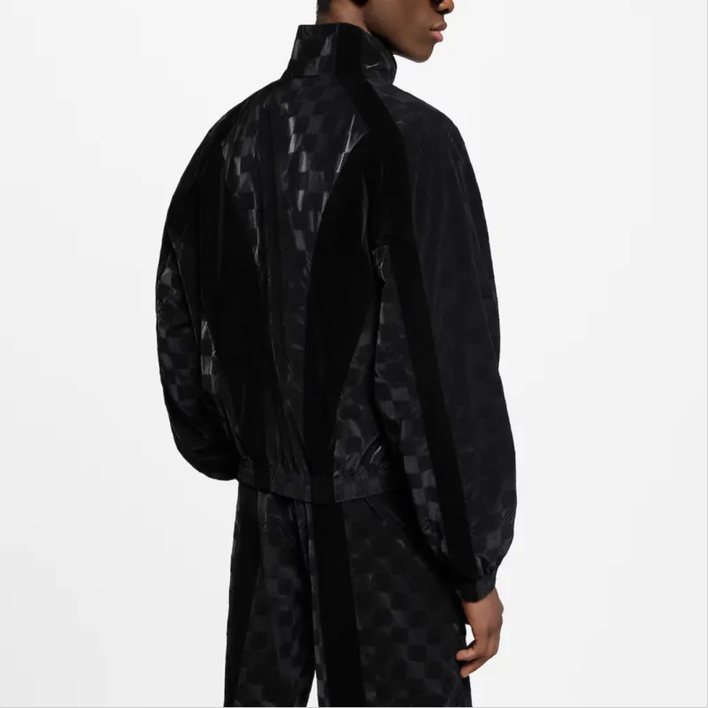 LOUIS VUITTON Flocked Damier Technical Tracksuit Top-3