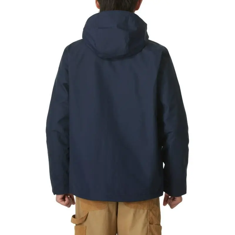 Jack Wolfskin Keep Warm From The Wind Windbreaker Jacket Men's Marine Blue-2