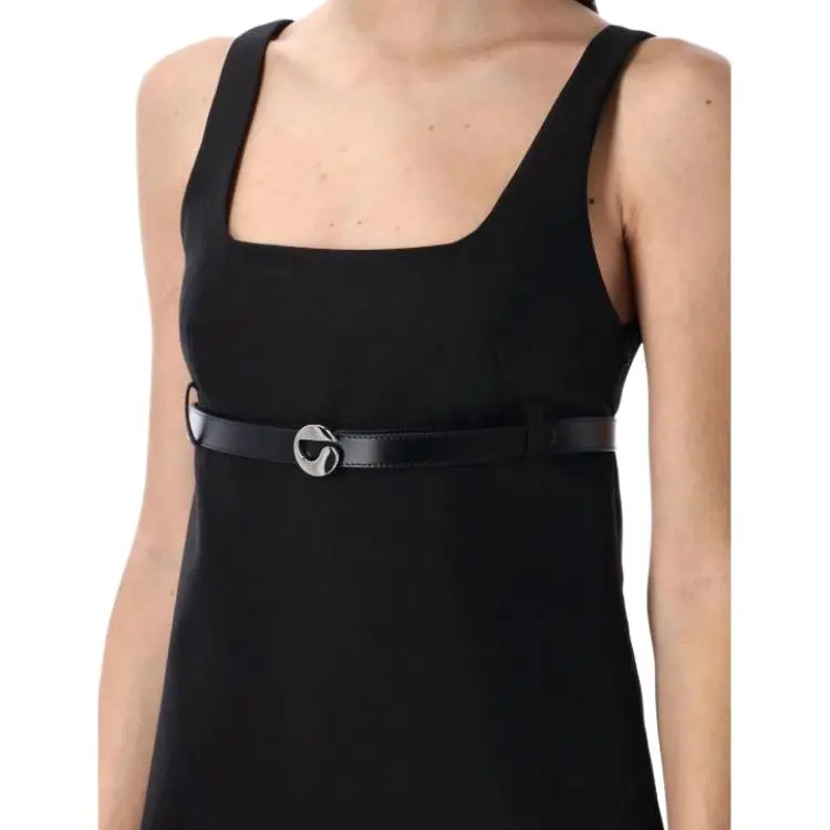COPERNI Belted Sleeveless Mini Dress-2