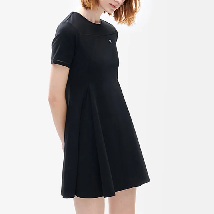 FILA Short Sleeved Dresses Women's Jet Black-5