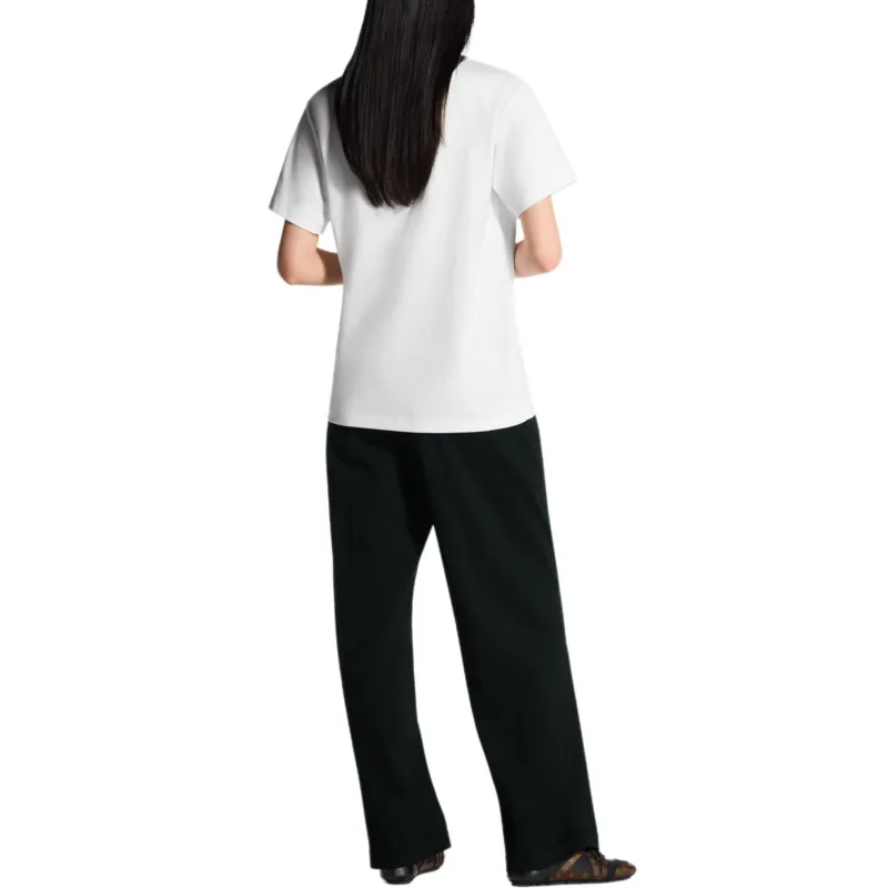 LOUIS VUITTON Regular T Shirt Women's White-4
