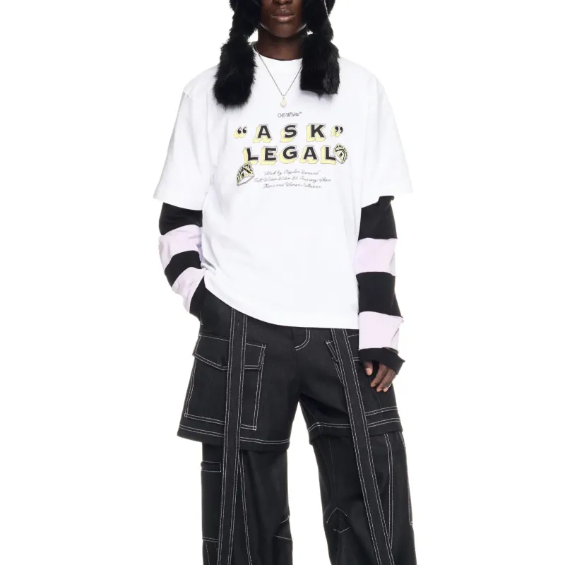 Off Ask Legal Skate T shirt-1