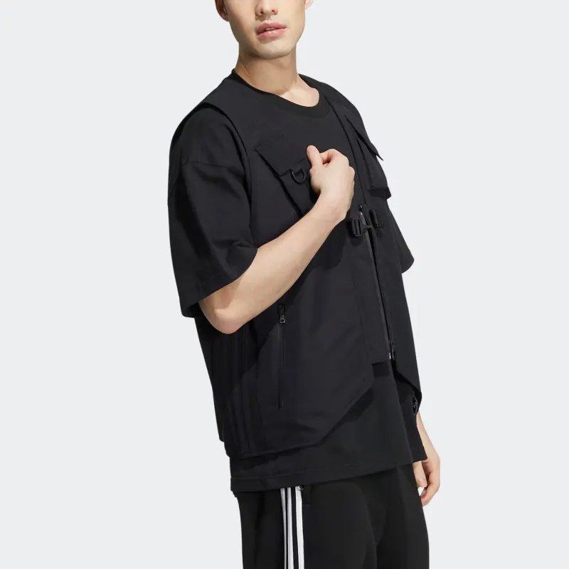 Adidas Originals Vests Men Black-3
