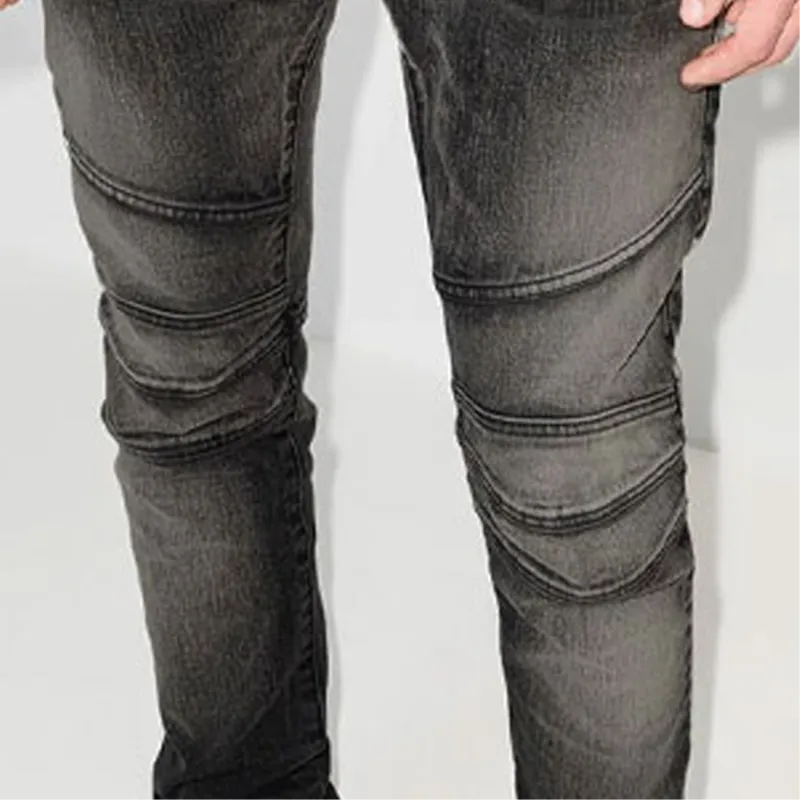 BALMAIN Jeans Men Black-4
