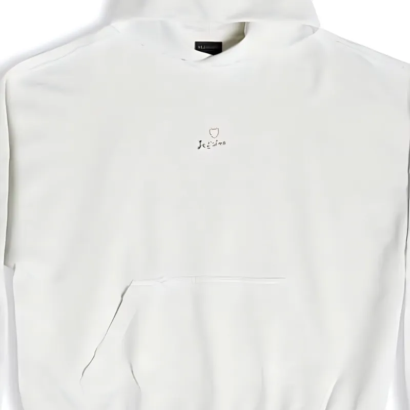 Balenciaga FW23 Sweatshirt Regular Fit Unisex White-4