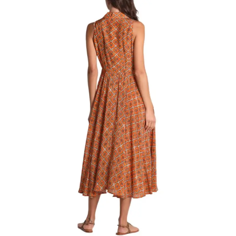 MALìPARMI Sleeveless Dress Women's Orange-1