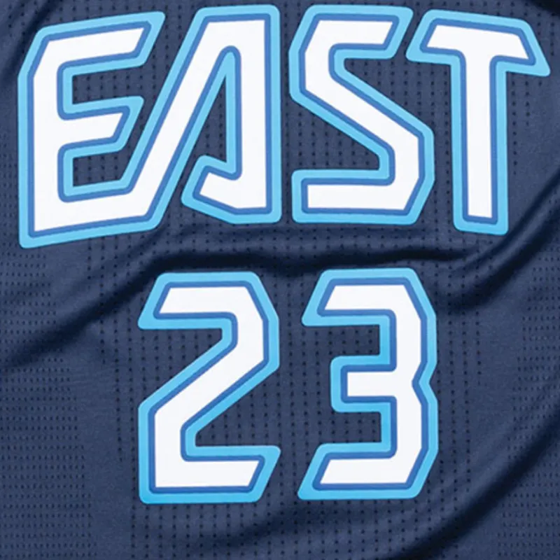 Mitchell & Ness Basketball Jerseys Men's Blue-2