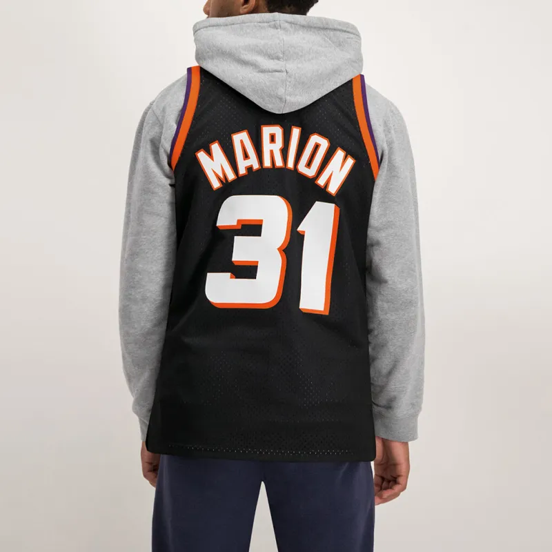 Mitchell & Ness Basketball Jerseys Men's Black-3