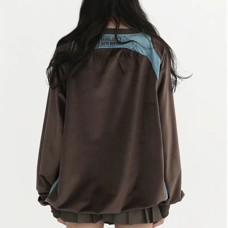 BADBLOOD FW23 Sweatshirt Unisex Turquoise-1