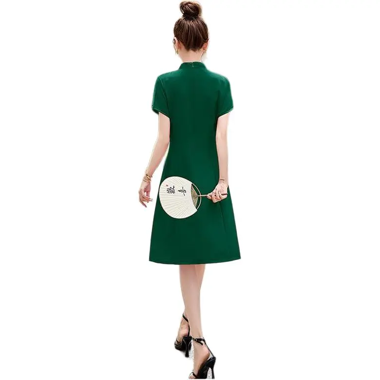 Fele.d Short Sleeved Dress Women's-8