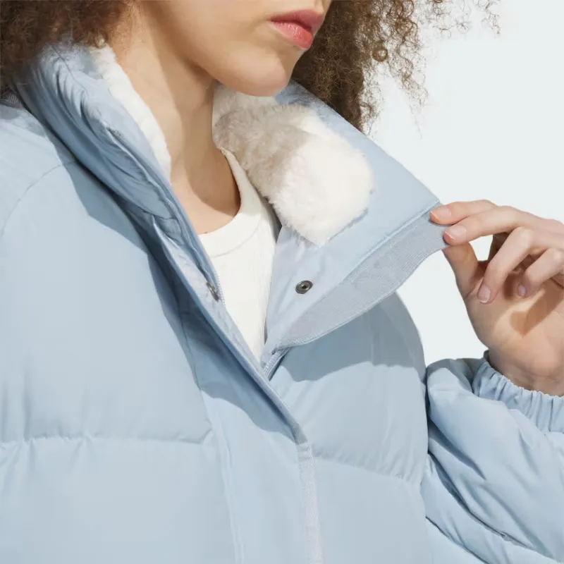 Adidas Down Jackets Women's Blue-2