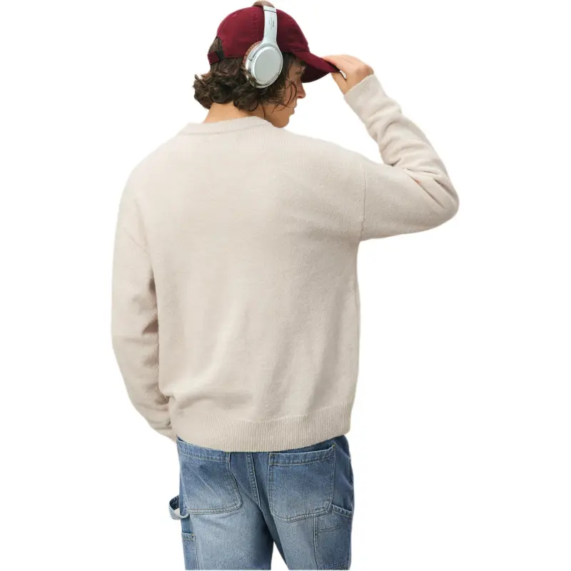 MYSAMESAME Sweaters Unisex Oat In Stock-2