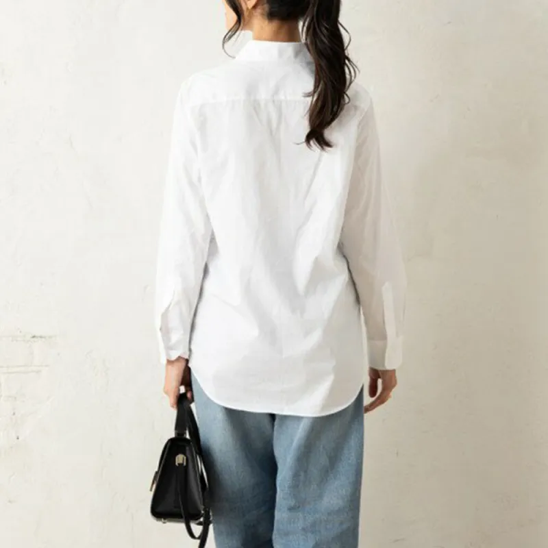 CELINE Collared Long Sleeve Shirt-3
