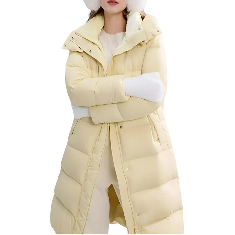 3COLOUR Down Jacket Women's Light Yellow-3