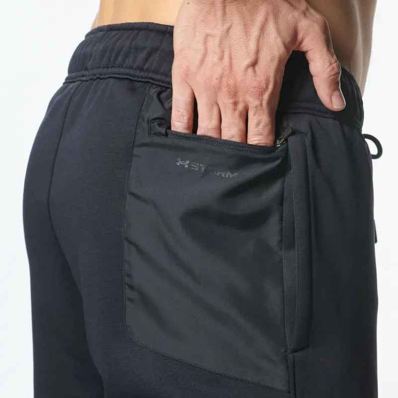 Under Armour Knitted Sweatpants Men's Black-4