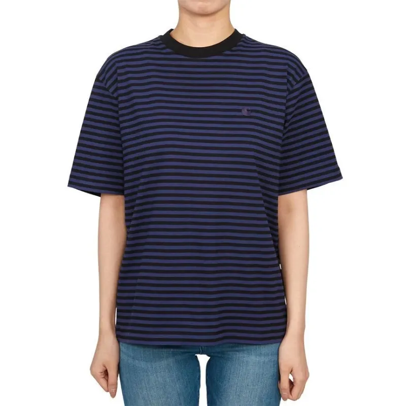 Carhartt WIP W' S/S FW24 Drop Shoulder Sleeve T Shirt Women's Purple-4