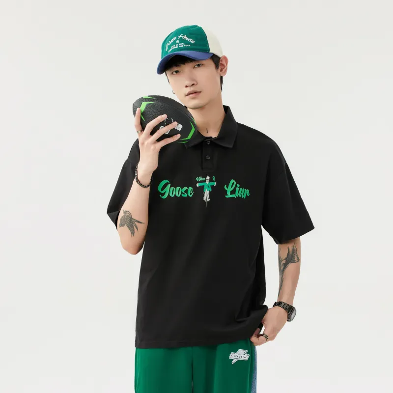 GOOSELIAR Polo Shirts Unisex-12