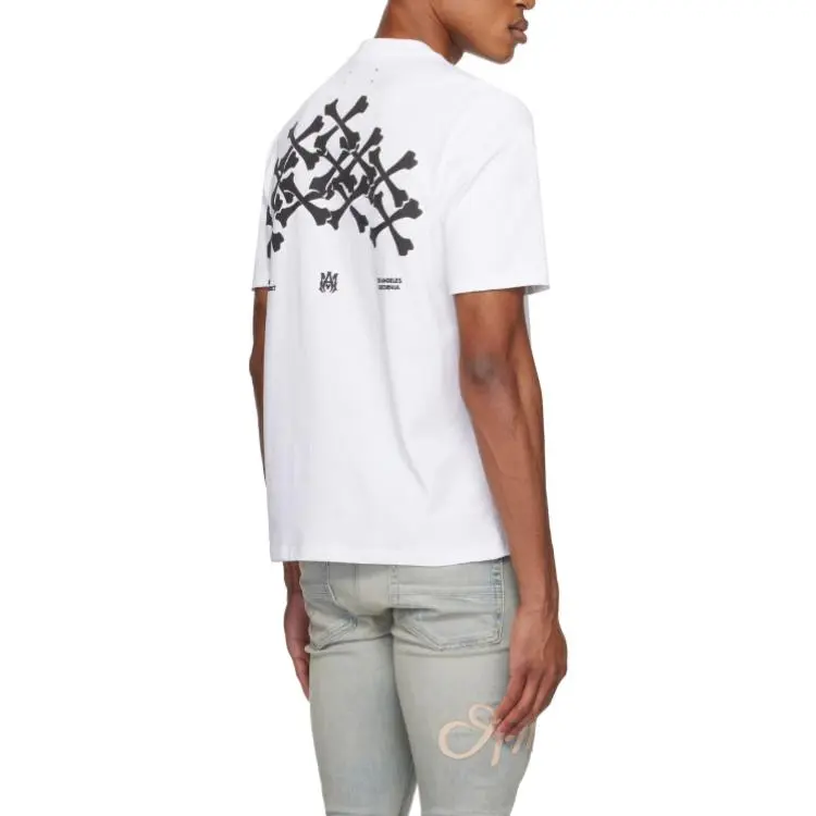 AMIRI Bones Stacked T Shirt-4