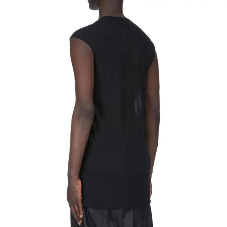 RICK OWENS Deep V Sleeveless T Shirt-1