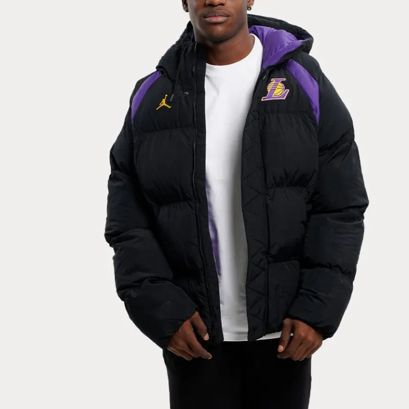Jordan Nba Los Angeles Lakers Courtside Loose Fit Jacket-4